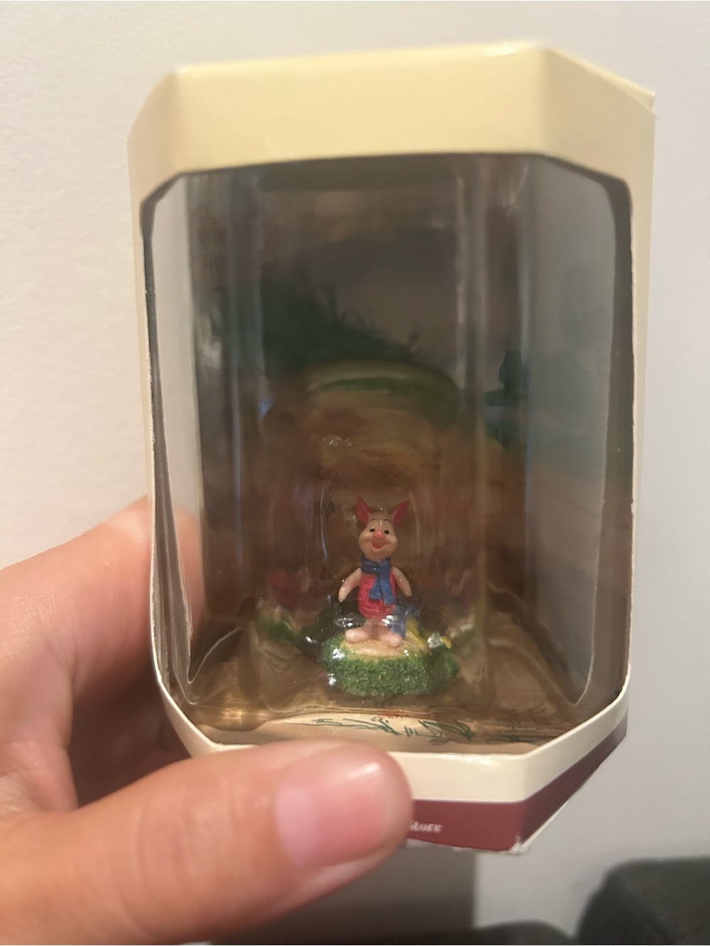 Disney TINY KINGDOM Winnie the Pooh ‘Piglet’ 1966 Figure Vintage NIB
